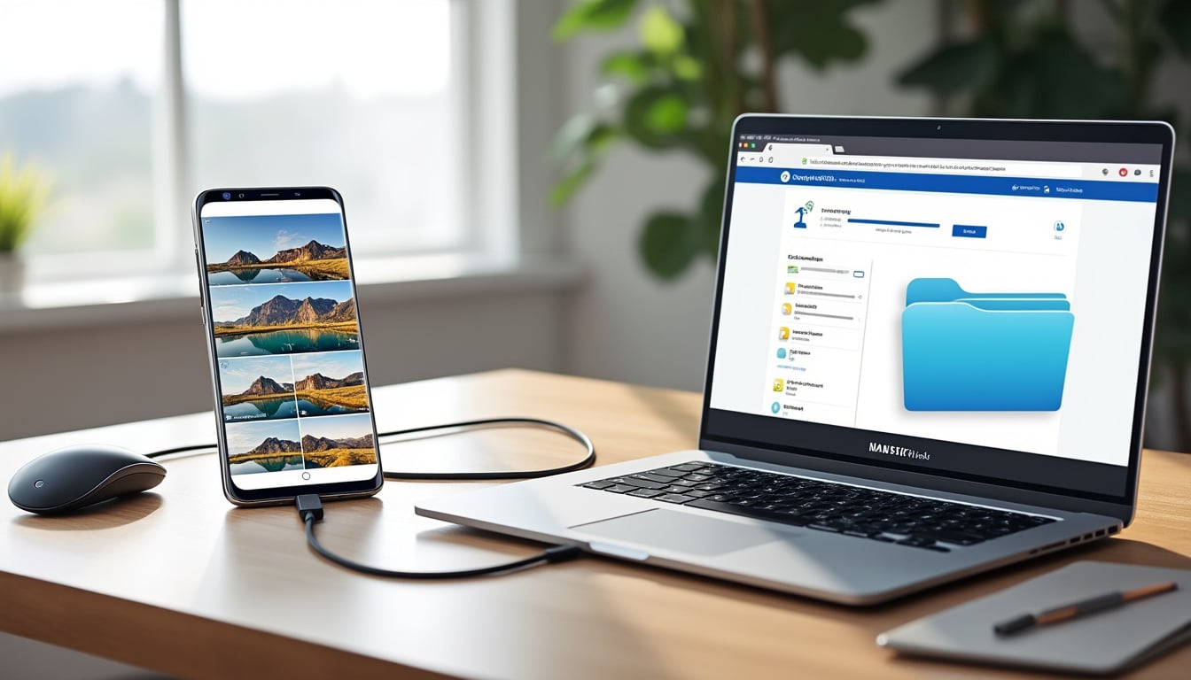 découvrez comment transférer facilement vos photos de votre samsung vers votre pc grâce à notre guide étape par étape, simple et efficace.