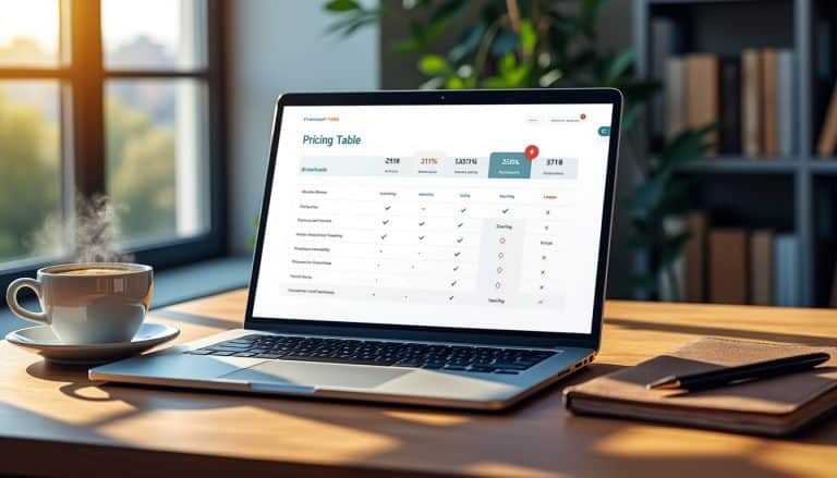 Page tarifs : la présentation qui aide à décider